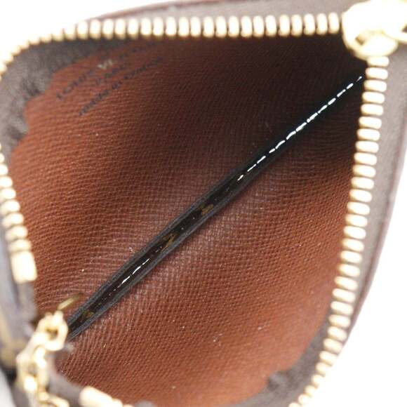 LOUIS VUITTON Brown Monogram Canvas Pochette Mini Bag - Picture 5 of 13